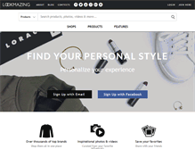 Tablet Screenshot of lookmazing.com